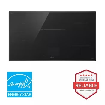 LG STUDIO 36” Induction Cooktop with 5 Burners and Flexible Cooking Zone
